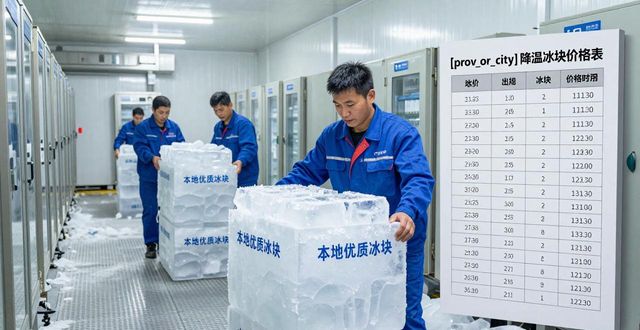 开封降温冰块多少钱一吨？本地制冰厂报价来了
